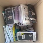 500db szilikon telefontok és 1000db üvegfólia fotó