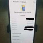 Samsung Galaxy A15 5G 128gb sárga fotó