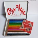 Caran D' Ache (Svájc/swiss made) professzionális színes ceruza készlet, abszolút újszerű fotó