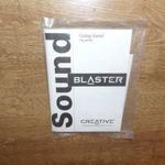 Sound Blaster 16 CD + kis könyv bontatlan fotó