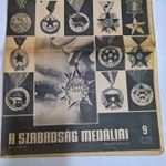 Retro Néphadsereg újság 1970 cikk a szabadság medáljairól a Jubileumi érdemérem készítéséről fotó