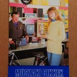 B2 kártyanaptár Fiatal lány(ok) 1984 Áfész műszaki cikkek fotó