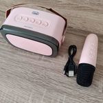 Új, Trevi - XR 8A01 Pink XR Jump Bluetooth hangszóró, karaoke funkcióval és mikrofonnal fotó