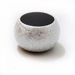 Extra mini Bluetooth hangszóró - 50 x 33 mm / metál szürke (N3) fotó