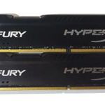 HyperX Fury 16GB (2x8GB) DDR3 1600MHz cl10 memória fotó