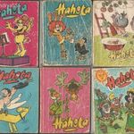 HAHOTA ifjúsági magazin zsebkönyv, képregények viccek humoros írások, 6 db fotó