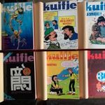 Kuifje (Tintin) Album 1975-1976 6 db amatör kötésű könyv, 78 darab szám fotó