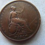 ANGOL 1 PENNY, 1826. 1 DB. 1 FT-RÓL! fotó