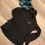 JACK WOLFSKIN női XS-S-es vagy kamasz lány fekete átmeneti kabát, dzseki , kapucnis+36-os sportcipő fotó