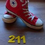 (211.) Converse All Star 38-as magas szárú tornacipő. Használt! fotó