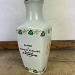 -AT440- Régi Hollóházi Porcelán Váza Híres Bálint Gazda 31 cm fotó