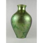 1U058 Zsolnay eozin mázas porcelán váza 26.5 cm fotó