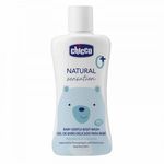 Chicco Gyengéd babafürdető, Natural Sensation aloe és kamilla kivonattal, kék-fehér, 200 ml fotó