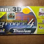 Inno3D geforce4 Titanium 4200 dobozos hibás csíkoz fotó