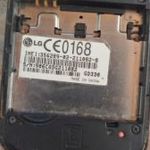LG RETRO SZINES KIJELZÖS KAMERÁS telefon gyüjteményböl fotó