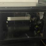 Excel 6U, 19" 600x500mm rack szekrény H=368mm FEKETE használt 1Ft-ról fotó