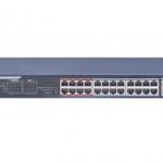 Hikvision DS-3E0326P-E 24 Port Fast Ethernet Unmanaged PoE Switch DS-3E0326P-E Hálózat Switch fotó