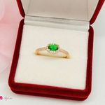 Xuping aranyozott hipoallergén gyűrű, új, 8-as, átmérő: 18, 2 mm (2975) fotó