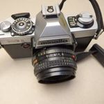 MINOLTA XG 1 RÉGI FÉNYKÉPEZŐGÉP RETRO ROKKOR MD 45 MM OBJEKTÍV fotó