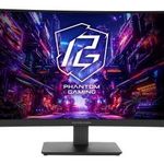 ASRock 27" PG27QRT1B Phantom Gaming LED 90LXA0F0-A0E1A0V Periféria Monitor fotó