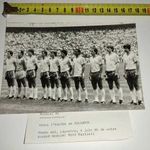 17.5x12.5cm 1986 ASL FIFA WORLD CUP Bulgaria team Publikálatlan sajtófotó ASL Hírügynökseg futball fotó