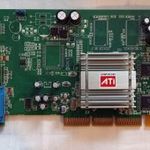 ATI Sapphire Radeon 9250 128MB AGP TV OUT DVI RETRO fotó