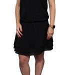 BONPRIX fekete modern nyakpántos M/L mutatós nyári RUHA m94 fotó