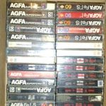(705.) AGFA RAJONGÓKNAK / GYŰJTŐKNEK! 30 AGFA 2 PHILIPS VINTAGE AUDIÓ COMPACT CASETTE fotó