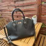 Eredeti Michael Kors fekete saffiano bőr női táska fotó