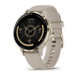 Garmin Venu 3S francia szürke-krémarany, szilikon szíjjal okosóra fotó