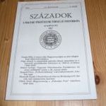 Századok 135. évfolyam (2001) 5. szám fotó