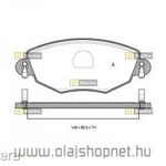 Első fékbetét Ford Mondeo 2.0 TDCI 2001-2007 fotó