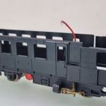 A129 H0 1: 87 M & F Merker und Fischer réz alvázas gőzmotorkocsi mozdony - motor üzemképes, barkács fotó
