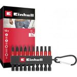 Einhell Karabiner Impact Bit Set 10tlg 118633 Bit készlet 1/4 (6.3 mm), PH, PZ, TORX, Hatlap fotó