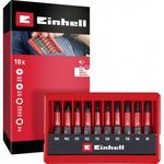 Einhell Impact Bit Taschenbox 10tlg 118653 Bit készlet 1/4 (6.3 mm), PH, PZ, TORX, Hatlap fotó
