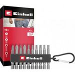Einhell Karabiner Bit Set 10tlg 118623 Bit készlet 1/4 (6.3 mm), PH, PZ, TORX, Hatlap fotó