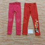2 db. 116-os lányos gyerek hosszú leggings fotó