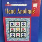 Hand Applique Amerikai Quilt Könyv 9 db Foltvarrás Patchwork Takaró Pléd Párna Projekt USA fotó