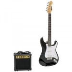DIMAVERY EGS-1 Electric guitar set, black fotó