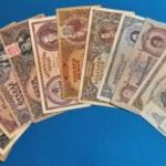 13 db -os ropogós Pengősor különböző ropogós papírú bankók !!! EF-F(L2183) fotó