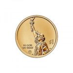 USA, 1 dollar 2023 D - Első emberi tüdőátültetés aUNC+ fotó