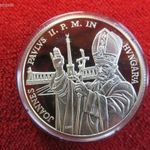 PÁPALÁTOGATÁS 500 FORINT 1991 EZÜST: 28g PP, nagyon enyhe oxidfolt és mikrokarc fotó