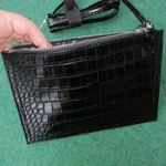 Fekete, alkalmi női kistáska - krokodibőr hatás / Blanca táska (Mérete: 22 cm x 17 cm) Oriflame Új! fotó