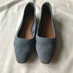 * Reserved középkék velúr női balerina cipő 37 * - V fotó