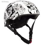 Marvel sport bukósisak (54-58 cm) - Bosszúállók - Fekete-fehér fotó