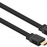 Manhattan HDMI Csatlakozókábel HDMI-A dugó, HDMI-A dugó 10.00 m Fekete 355643 4K UHD, Kettős árny... fotó