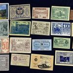 1920 körül OSZTRÁK SZÜKSÉGPÉNZ PAPÍRPÉNZ BANKJEGY 20 DB EGYBEN (III.) ! fotó