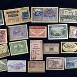 1920 körül OSZTRÁK SZÜKSÉGPÉNZ PAPÍRPÉNZ BANKJEGY 20 DB EGYBEN (I.) ! fotó