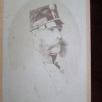 1867 Ferenc József császár király eredeti CVD FOTÓ FÉNYKÉP HABSBURG OSZTRÁK MAGYAR MONARCHIA fotó