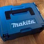 Makita MAKPAC TIP2 szerszámtároló láda kék 396x296x155 használt 1Ft-ról fotó
